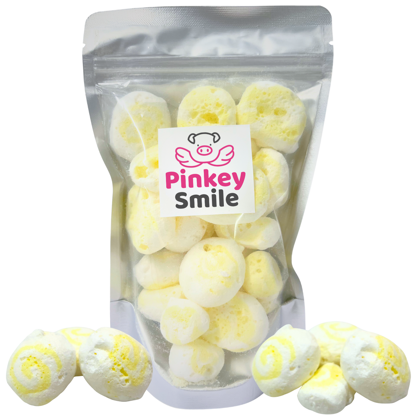 Freeze-Dried Pina Colada Salt Water Taffy 2 oz