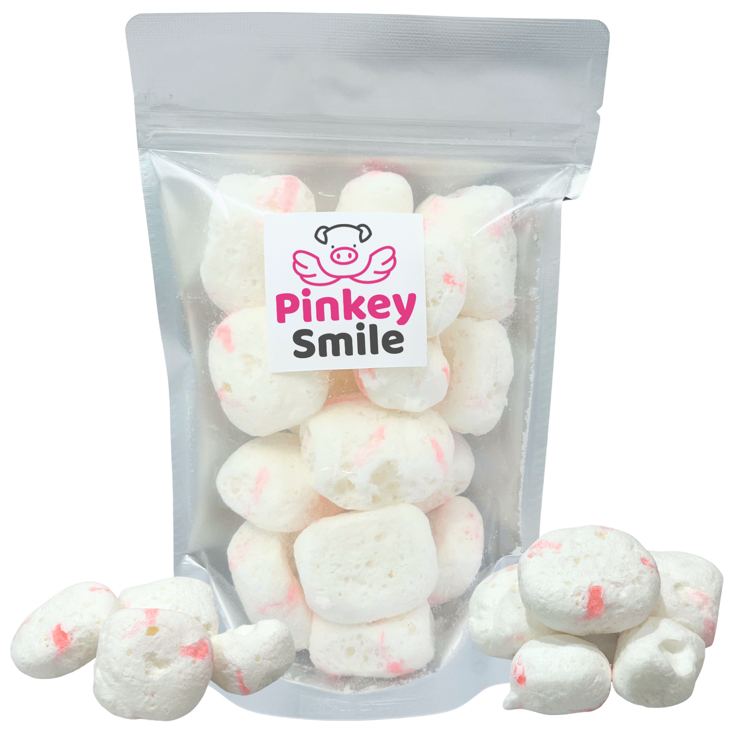 Freeze-Dried Peppermint Salt Water Taffy 2 oz