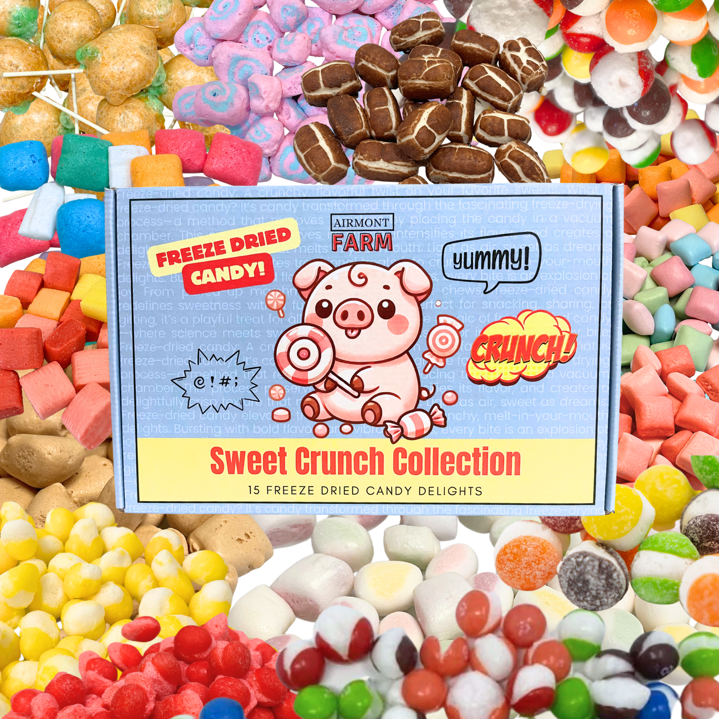 15 Freeze Dried Candy Variety Pack