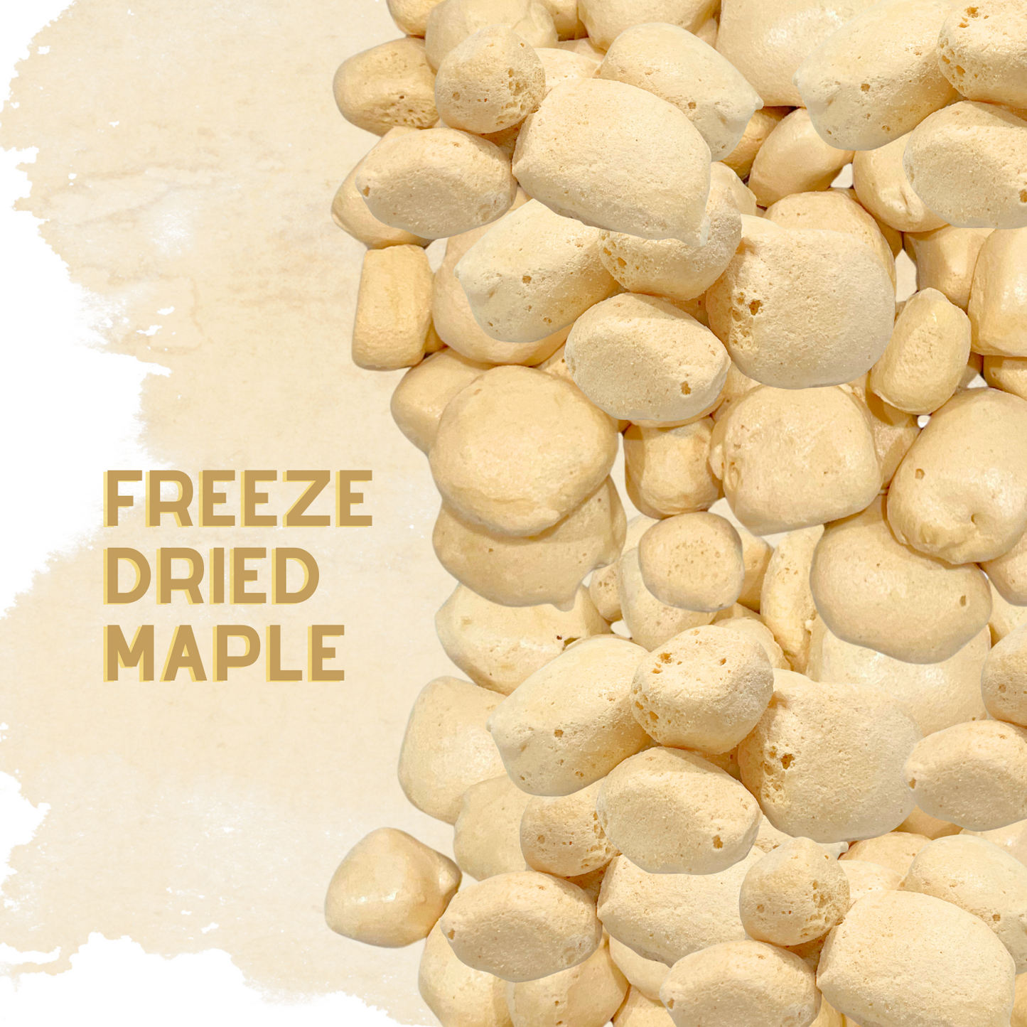 Freeze-Dried Maple Salt Water Taffy 2 oz