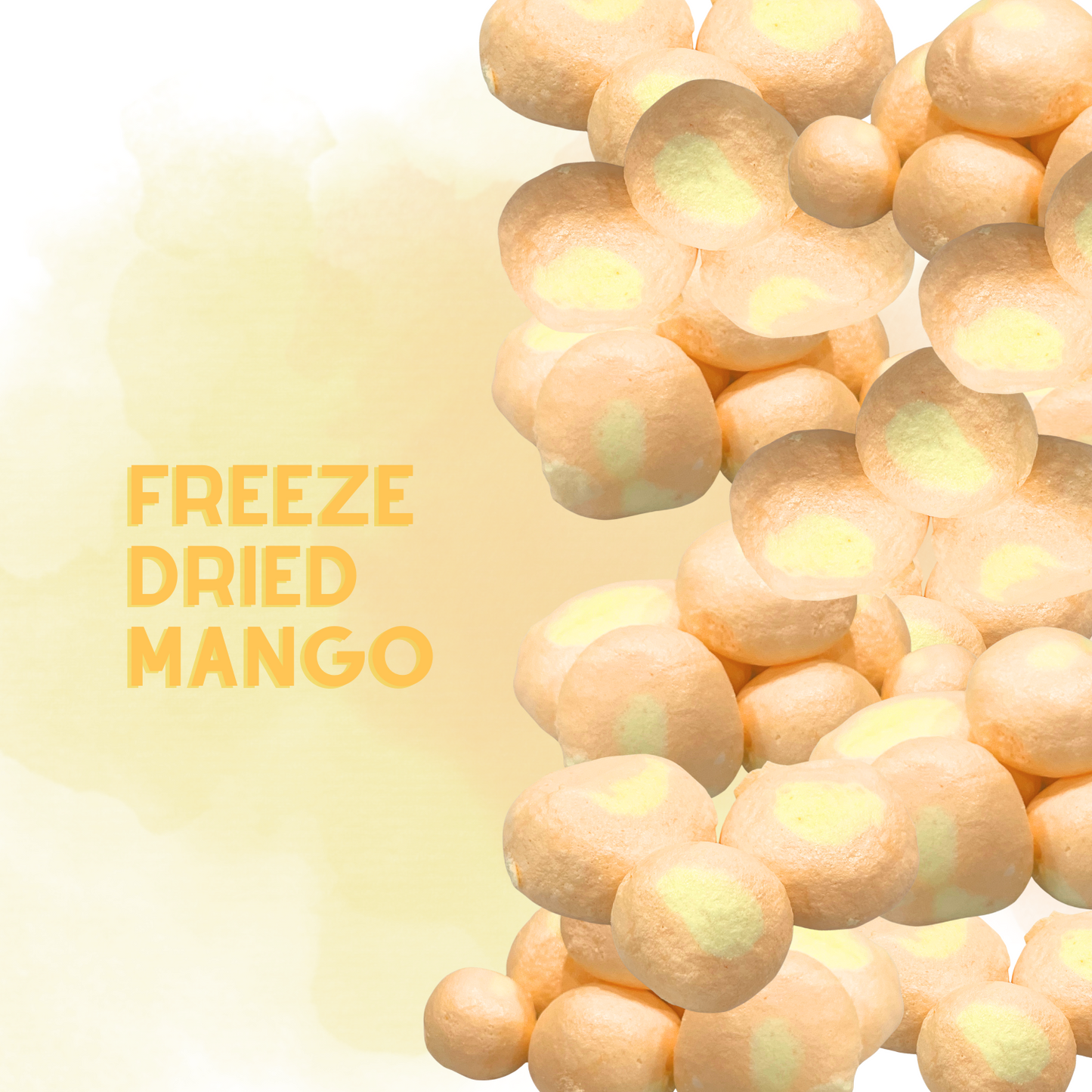 Freeze-Dried Mango Salt Water Taffy 2 oz