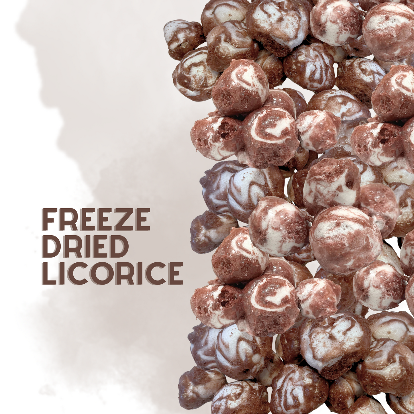 Freeze-Dried Licorice Salt Water Taffy 2 oz