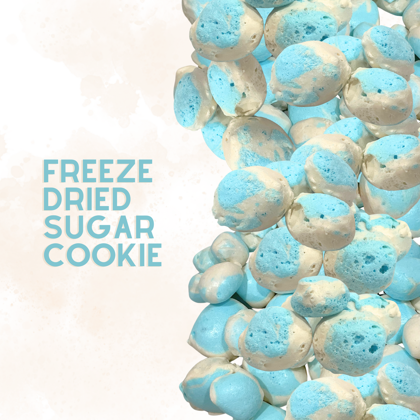 Freeze-Dried Sugar Cookie Salt Water Taffy 2 oz