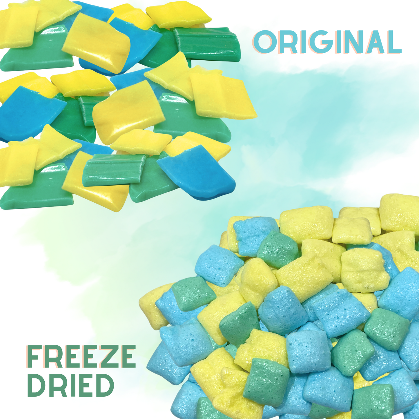 Freeze Dried Sour Airheads 4oz