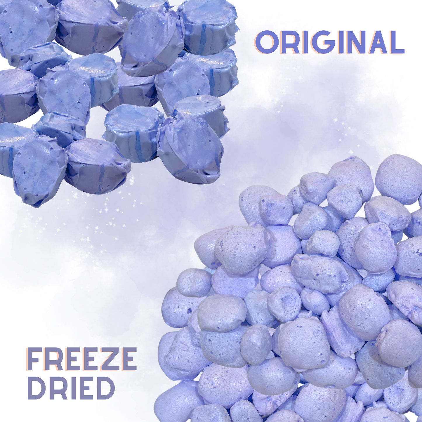 Freeze-Dried Grape Salt Water Taffy 2 oz
