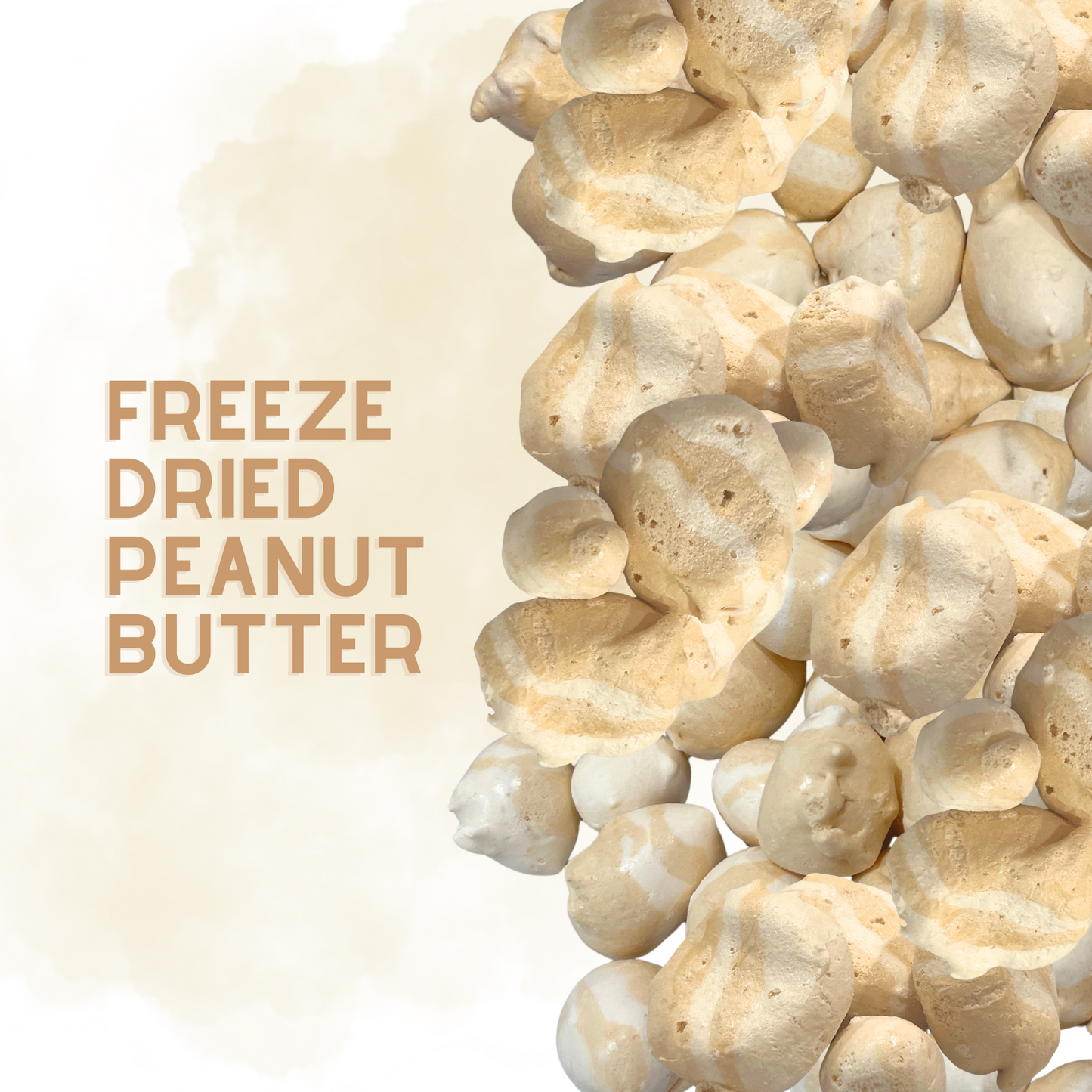 Freeze-Dried Peanut Butter Salt Water Taffy 2 oz