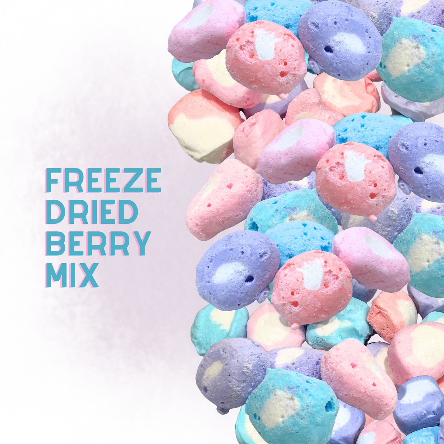 Freeze-Dried Berry Mix Salt Water Taffy 2 oz