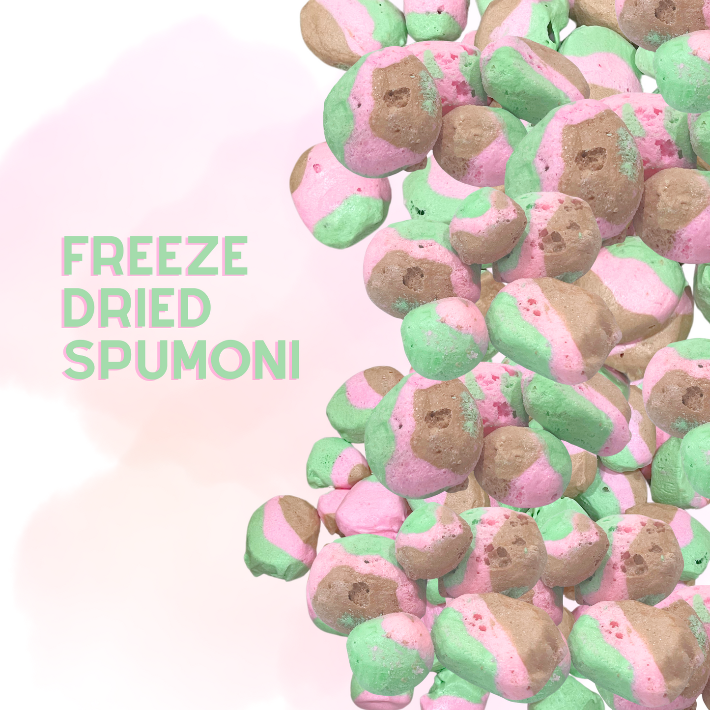 Freeze-Dried Spumoni Salt Water Taffy 2 oz