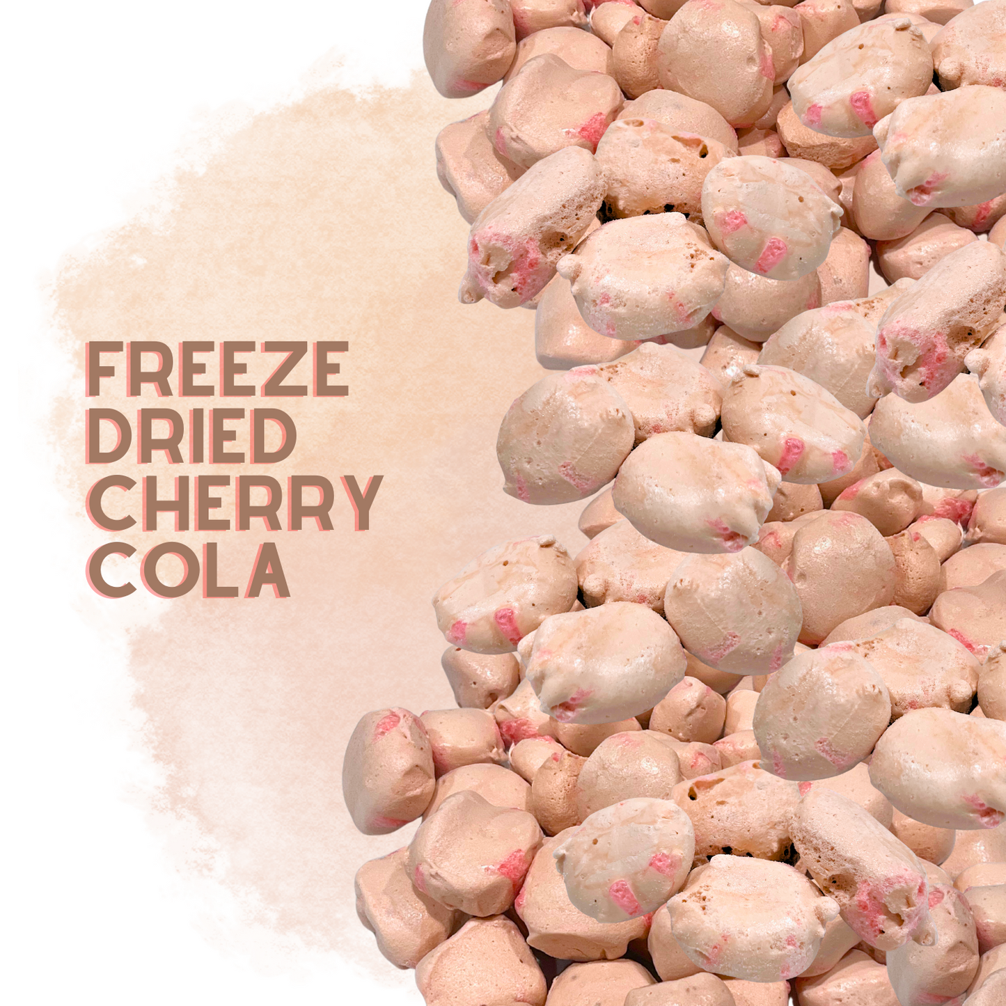 Freeze-Dried Cherry Cola Salt Water Taffy 2 oz