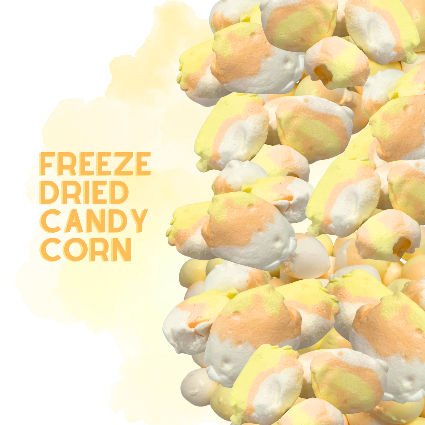 Freeze-Dried Candy Corn Salt Water Taffy 2 oz