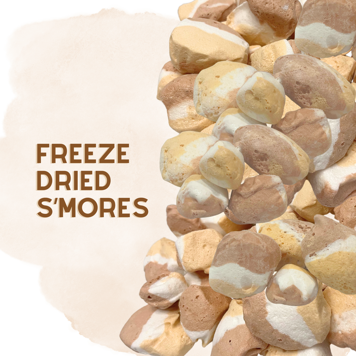 Freeze-Dried S'mores Salt Water Taffy 2 oz