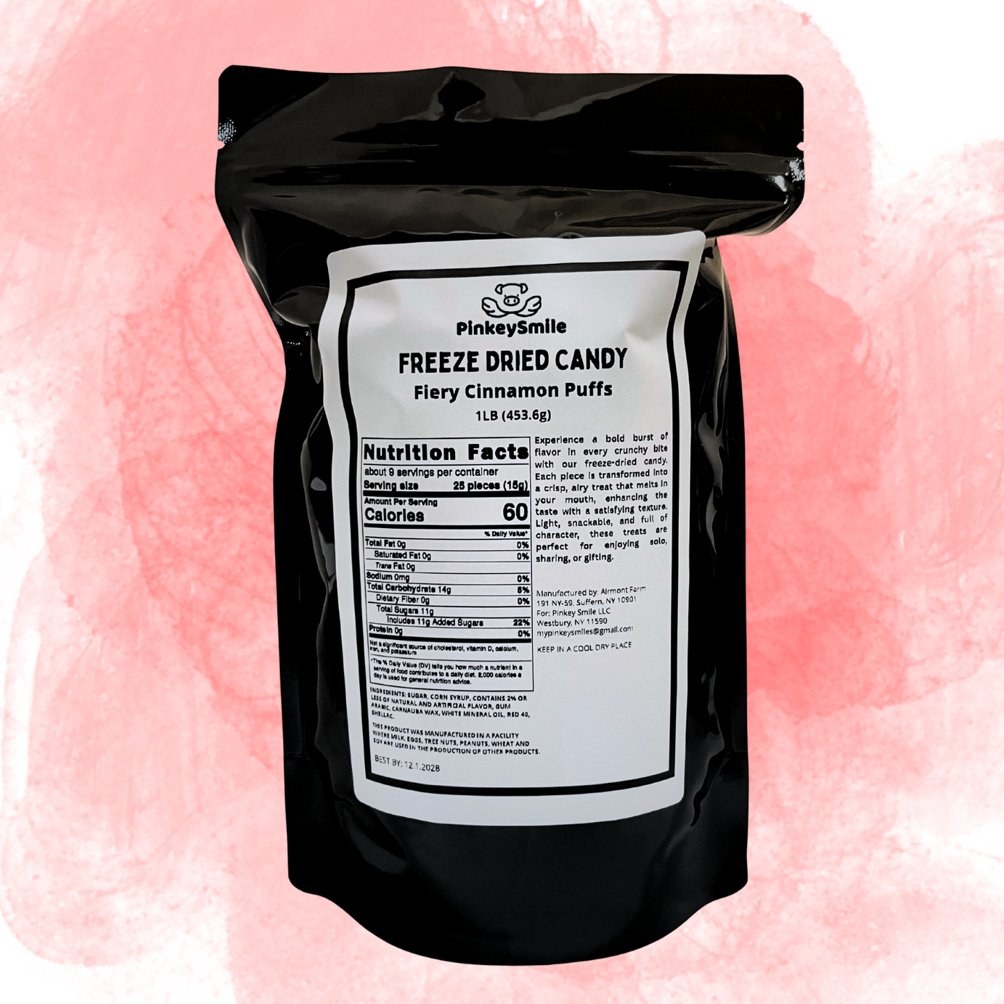 Freeze-Dried Candy Red Hots 1 LB