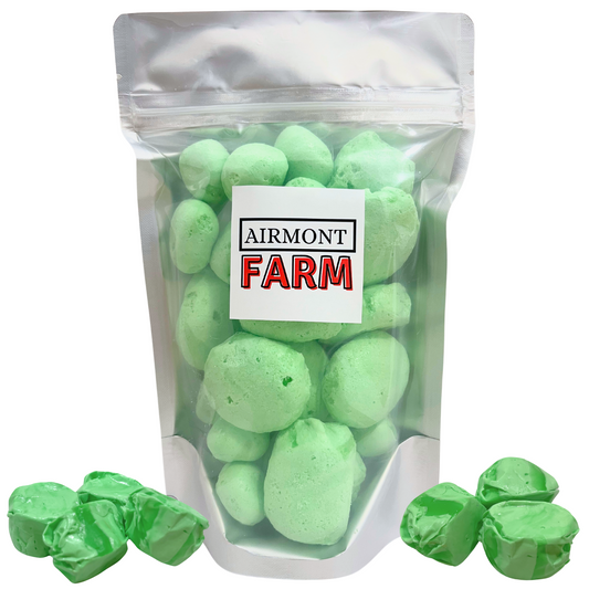 Freeze-Dried Green Apple Salt Water Taffy 2 oz