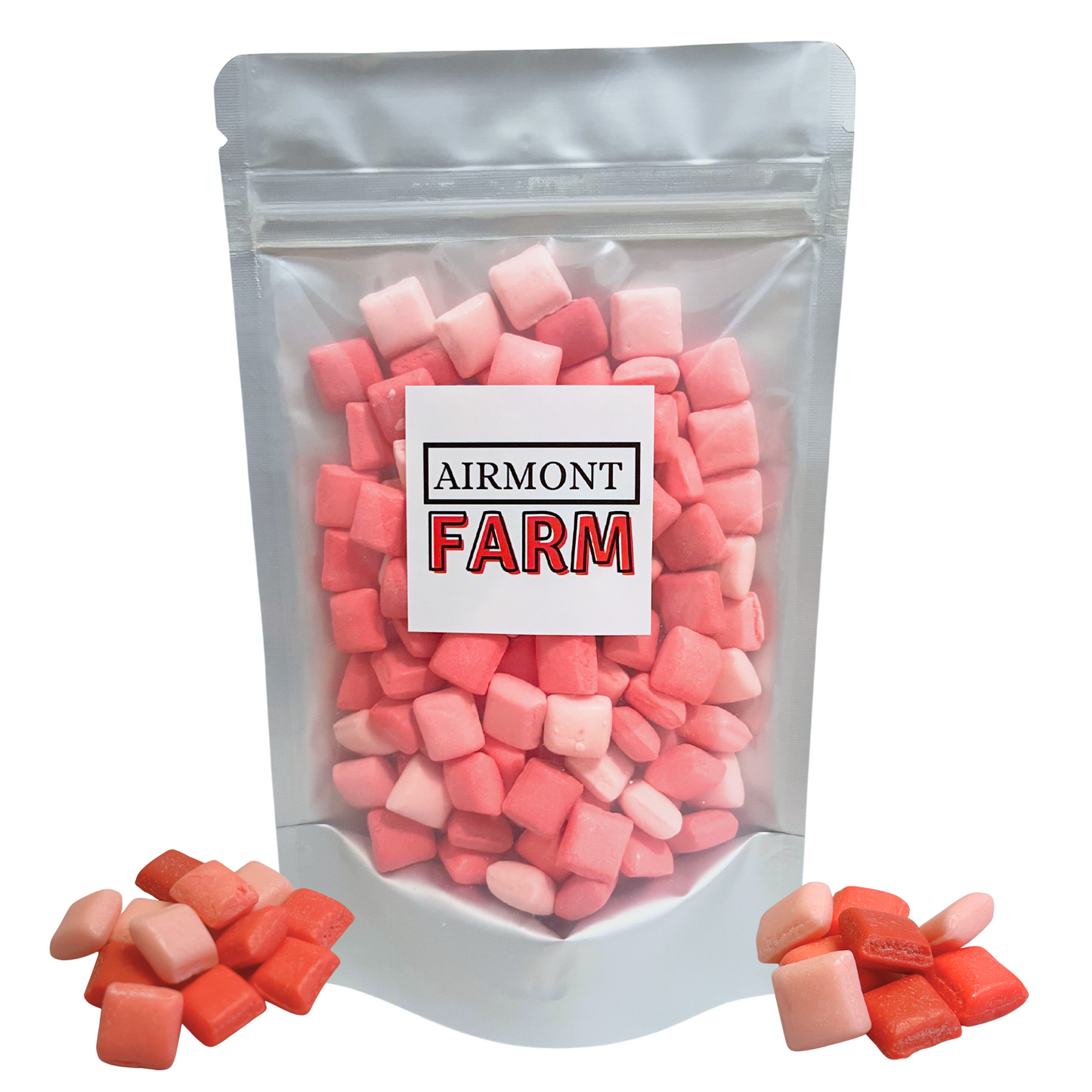 Freeze Dried Candy Fruit Burst Mini Candy 6 oz - Fave REDS (Strawberry, Watermelon, Fruit Punch, Cherry Flavors)