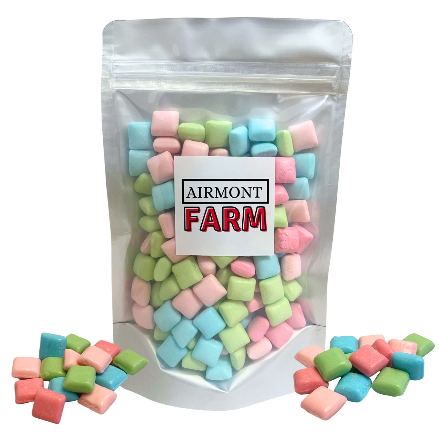 Freeze Dried Candy Fruit Burst Mini 6 oz Candy - Sour Flavors (Strawberry, Watermelon, Blue Raspberry, Cherry)