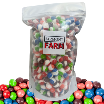 Freeze Dried Candy Wild Berry Rainbow Candy 1 LB