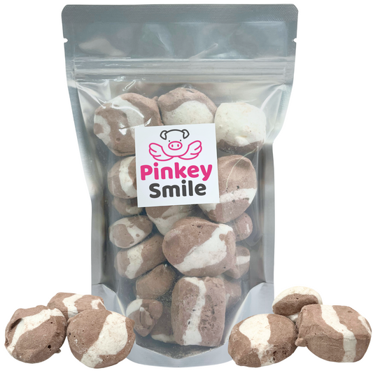 Freeze-Dried Cookies and Cream Salt Water Taffy 2 oz