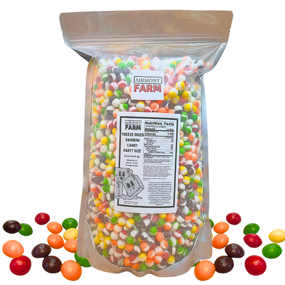 Freeze Dried Original Rainbow Candy Bulk Party Size 6.5 LB