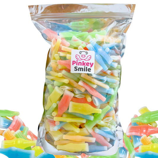 Wax Bottle Candy Drink - Retro Nostalgic Novelty Treats Classic Variety Flavors (5LB)