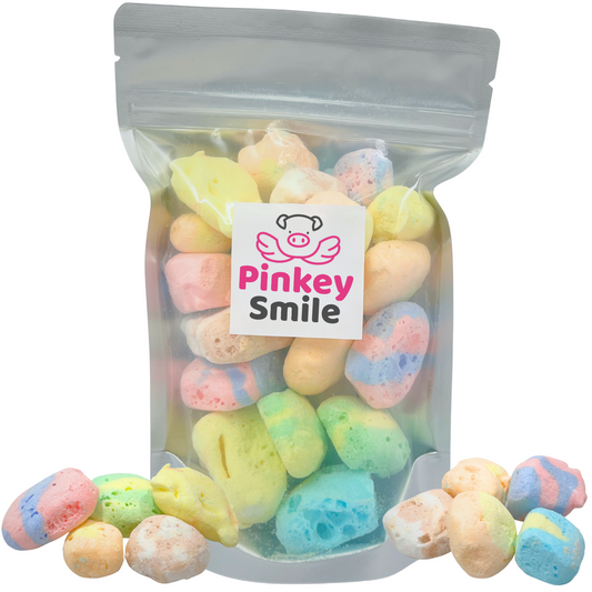 Freeze-Dried Tropical Fruit Mix Salt Water Taffy 2 oz