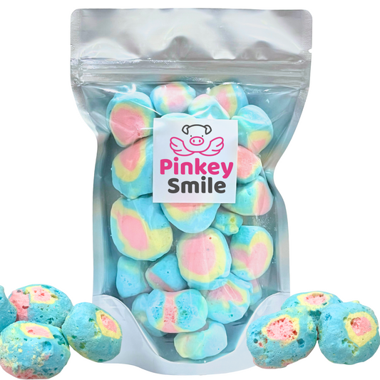 Freeze-Dried Rainbow Cereal Salt Water Taffy 2 oz