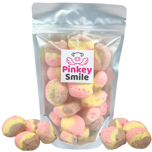 Freeze-Dried Banana Split Salt Water Taffy 2 oz