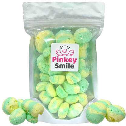 Freeze-Dried Pineapple Salt Water Taffy 2 oz