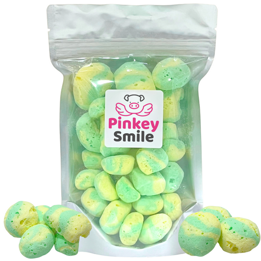 Freeze-Dried Pineapple Salt Water Taffy 2 oz