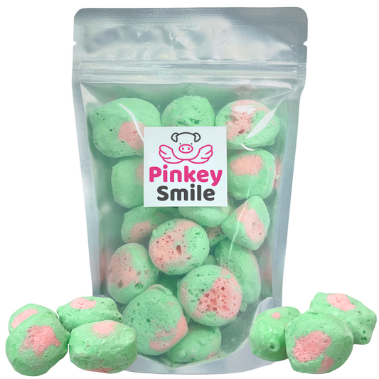 Freeze-Dried Watermelon Salt Water Taffy 2 oz