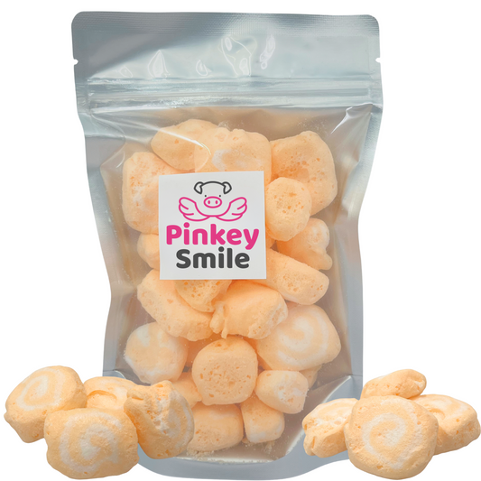 Freeze-Dried Orange Cream Salt Water Taffy 2 oz