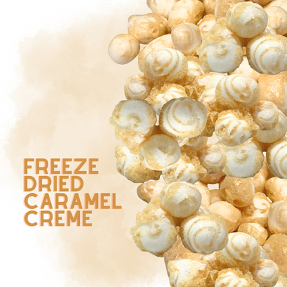 Freeze-Dried Caramel Creme Salt Water Taffy 2 oz