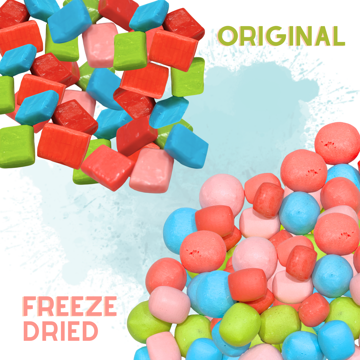Freeze Dried Jolly Puffs 1 LB