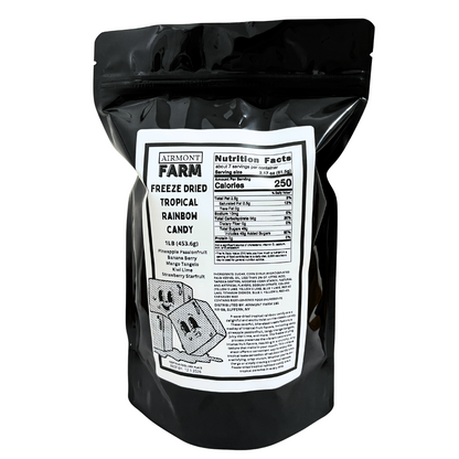 Freeze Dried Candy Tropical Rainbow Candy 1LB