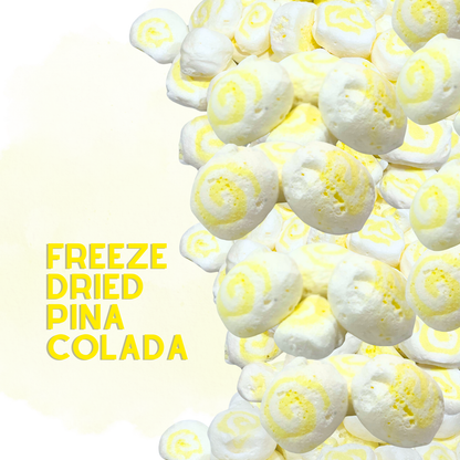 Freeze-Dried Pina Colada Salt Water Taffy 2 oz