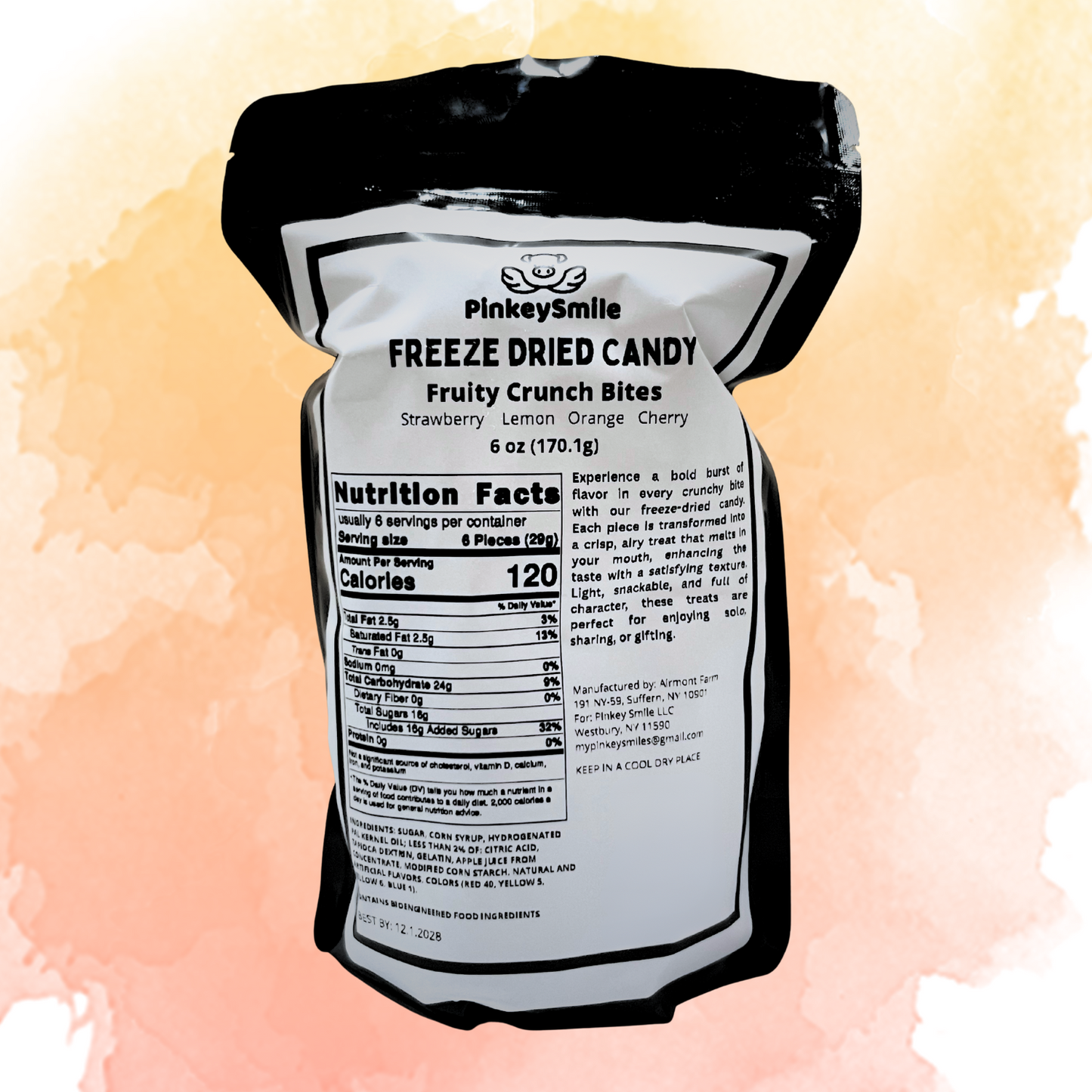 Freeze Dried Candy Fruit Burst Original 6 oz