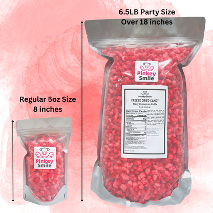 Freeze-Dried Candy Red Hots Party Size 6.5 LB