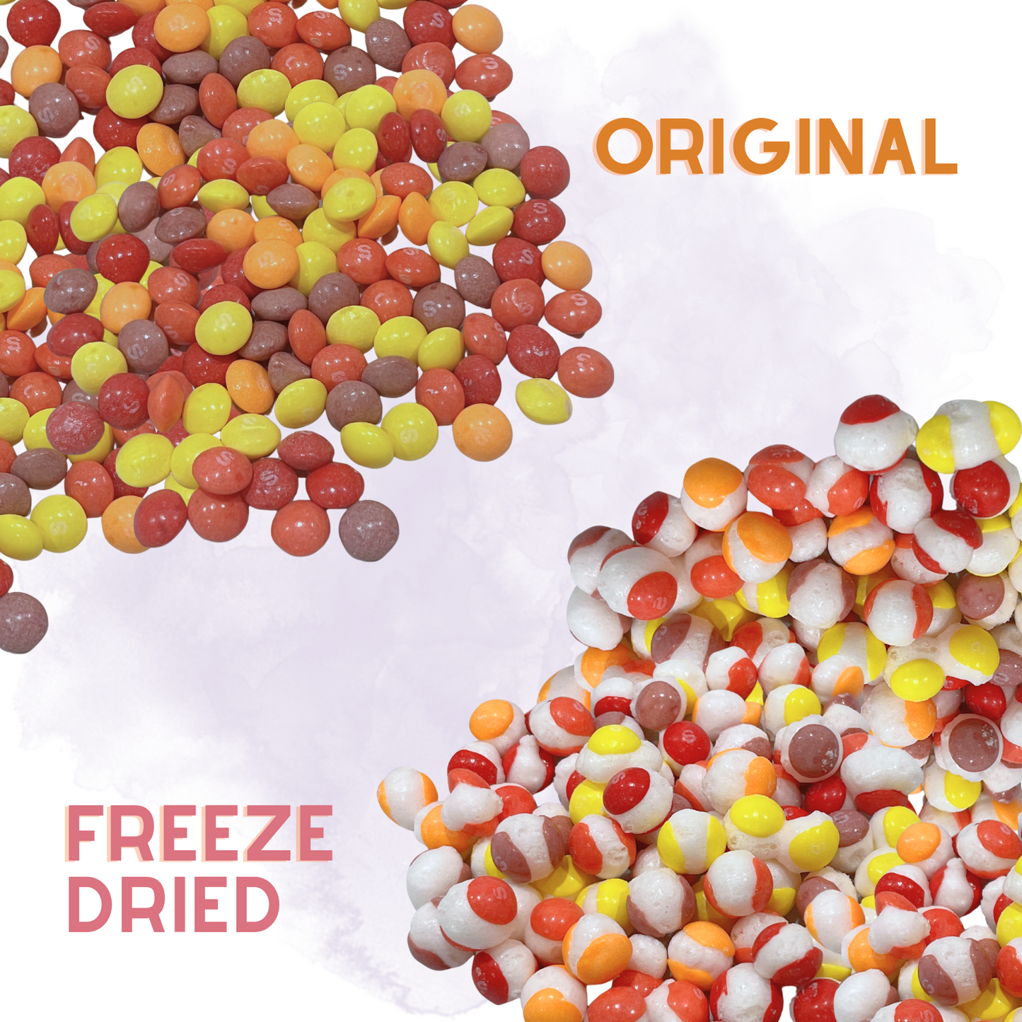 Freeze Dried Candy Smoothie Rainbow Candy 5 oz