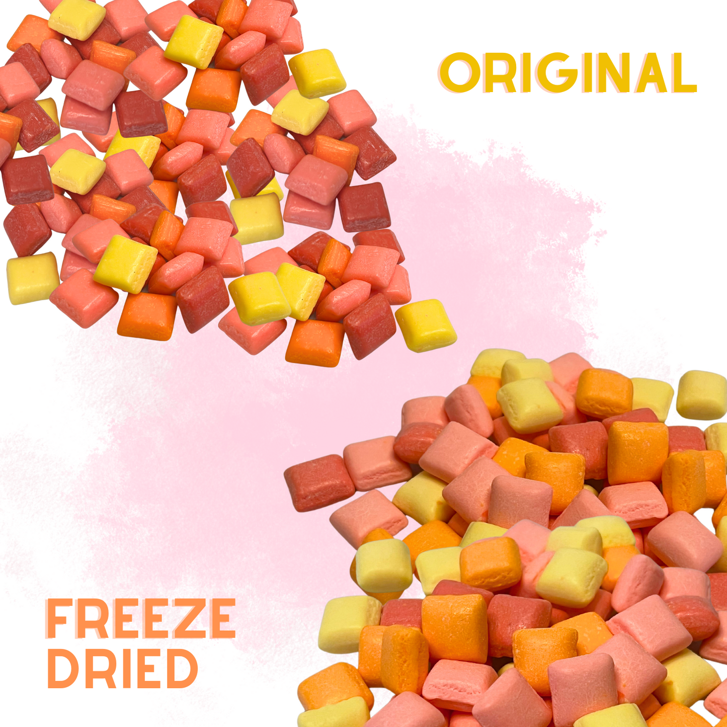 Freeze Dried Fruit Burst Mini Candy 3 pack - Orignial, Sour, FavREDS