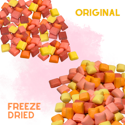 Freeze Dried Fruit Burst Mini Candy 3 pack - Orignial, Sour, FavREDS