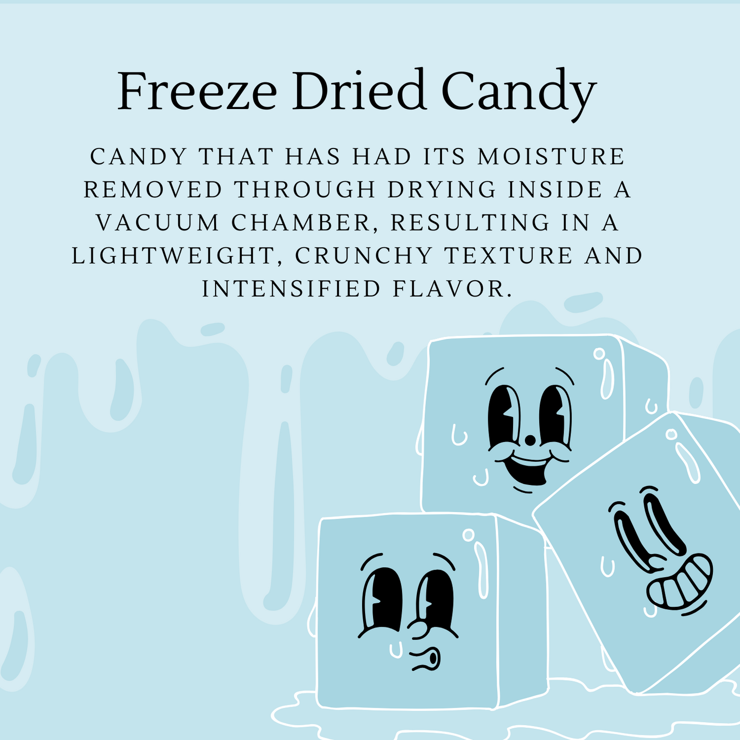 Freeze Dried Candy Smoothie Rainbow Candy 5 oz